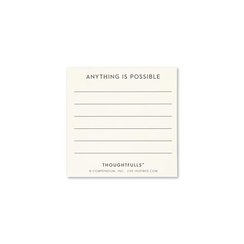 Compendium ThoughtFulls Pop-Open Cards – Live Inspired – 30 Pop-Open Cards, Each with a Different Inspiring Message Inside, 2.25” x 2.25”