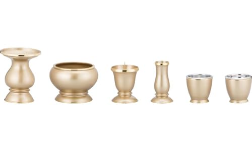 Biwa 141-01 6-Piece Set, Champagne Gold
