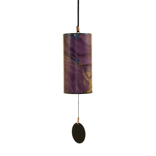 Zaphir Chimes Includes 1 Chime/Tuned According to the 5 Seasons & Elements of FengShui - size: One Size, style: Sufi Wind: Purple