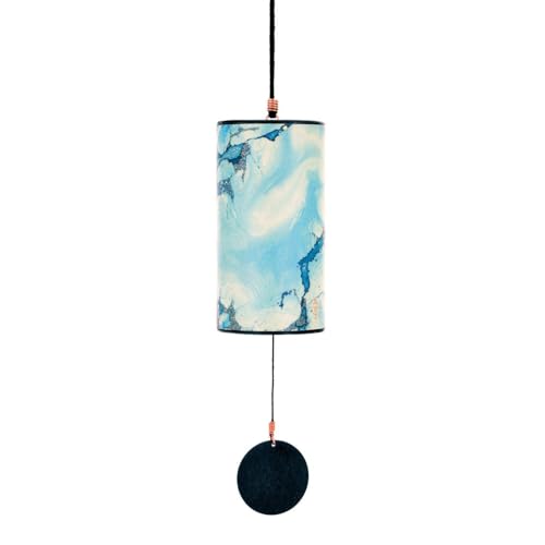 Zaphir Chimes Includes 1 Chime/Tuned According to the 5 Seasons & Elements of FengShui - size: One Size, style: Crystalide: Ice