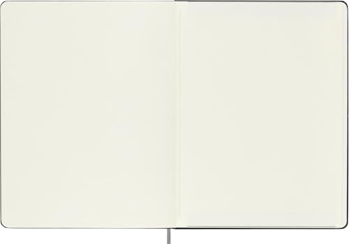 Moleskine Smart Notebook, Smart Writing System, Digital Notepad with Hard Cover, Ruled Pages and Elastic Closure, Size Extra Large 19 x 25 cm, Colour Black