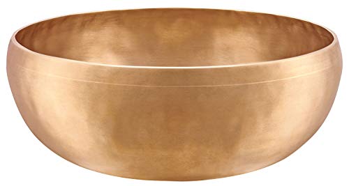 Bronze Singing Bowl with Felt Ring and Cover, Cosmos Series — MADE IN INDIA — For Meditation, Yoga and Sound Healing Therapy, 2-YEAR WARRANTY - size: 11.5", style: Single