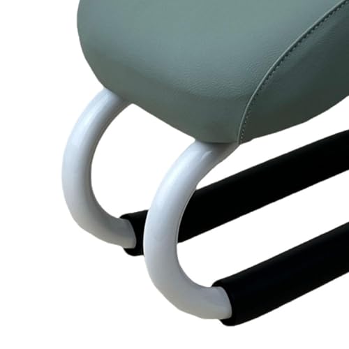 Meditation Stool with Anti Slip Cover, Prayer Stool Kneeling Bench Seat for Adults, Ergonomic Comfortable Chair for Praying Studio Yoga Practice- Blue