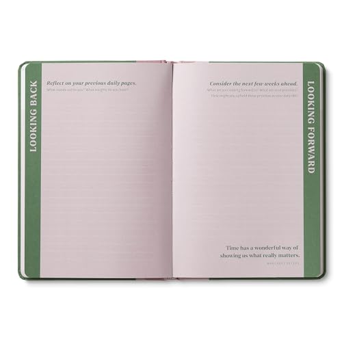 Compendium – Gratitude Every Day Guided Journal: A Daily Practice for Joy and Contentment – A 5-Minute a Day Personal Growth Notebook – An Inspiring Daily Journal for Forming New Habits - color: Gratitude Green