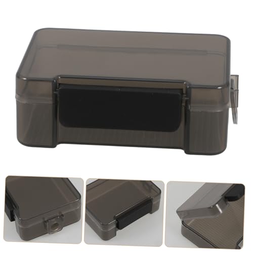 ABOOFAN Clear Stackable Plastic Storage Box for Jewelry Small Accessories Versatile Organizer for Crafts Beads and Small Items Elegant Design for Travel Everyday Use Compact