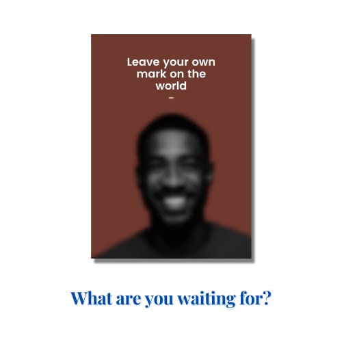 Black Icons Affirmation Cards for Men - Inspire the Next Generation of Leaders with 50 Powerful Quotes and Affirmations from the Most Influential Black Men of Our Time, Perfect Motivation Gift