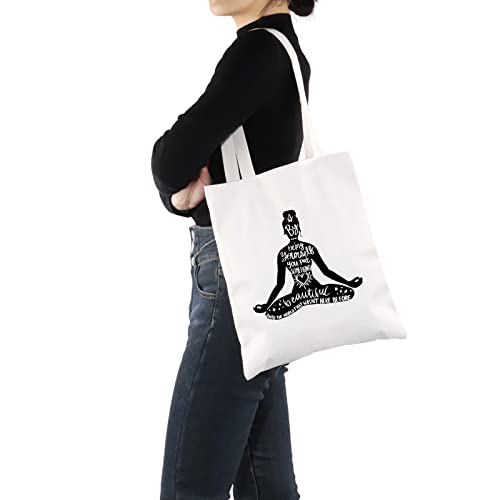 G2TUP Yoga Cosmetic Bag - meditation & Zen Inspired Gift for Yoga Lovers