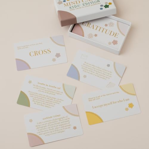 Family Bundle | Mindfulness & Wellbeing Decks for Parents and Kids | Includes Mind Cards & Mind Cards: Kids’ Edition | Self-Care Gift for Families