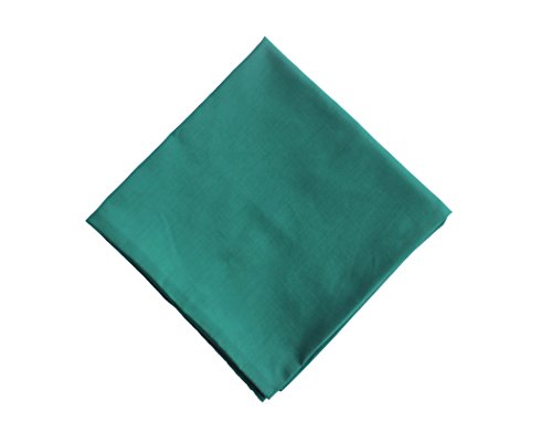 Floor Cushions Thai Cushion Meditation Zabuton Thai Style Soft Stuffed Filled Kapok Size 20"x20"x3" (Green)