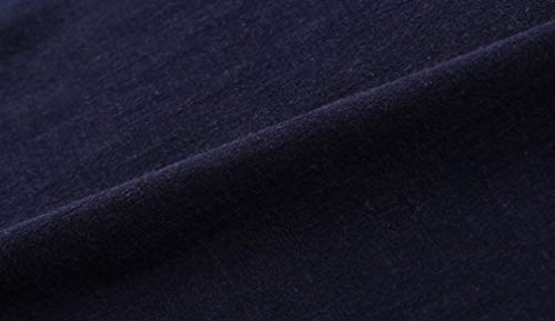 Unisex Men Women Meditation Buddhist Cloak Winter - color: Navy Blue, size: Large