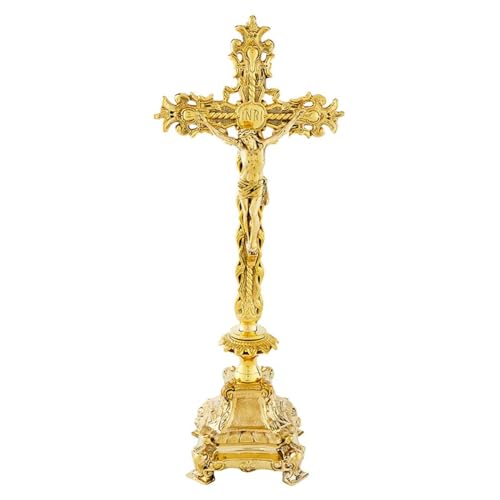 Trinity Church Supply Ravello Altar Set Candles Holder Stand Decoration for Dinning Table Mantel Decoration or Home Altar or Church Service, 5.5 Inch Height