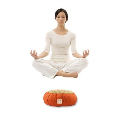 Zafu Meditation Cushion, Brocade Bamboo Night