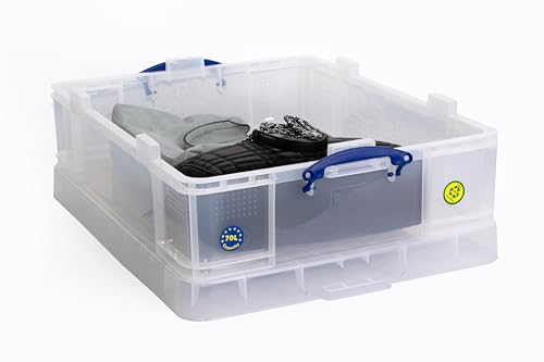 Really Useful Storage Box 70 Litre Clear