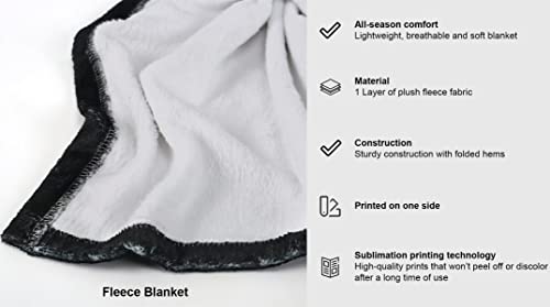 ThuhaTree Store Yoga Meditation Fleece Blanket, Yoga Meditation Blanket, Yoga Meditation Throw Blanket