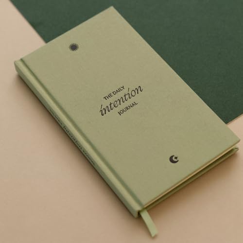 Mantra® Brand - The Daily Intention Journal® - Eco-Friendly and Plastic-Free - Inspirational Gratitude Motivation Reflection Manifestation Mindfulness Daily Journal