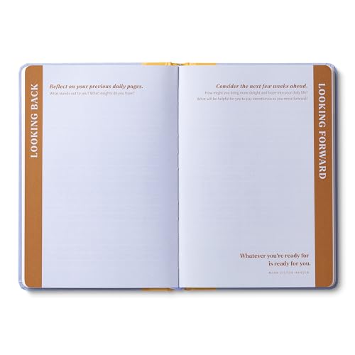 Compendium – Bliss Every Day Guided Journal: A Daily Practice for Harmony and Delight – A 5-Minute a Day Personal Growth Notebook – An Inspiring Daily Journal for Forming New Habits - color: Bliss Lavender