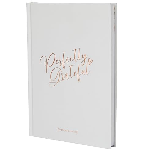 Gratitude Journal - For Gratitude and Daily Reflections - Selfcare Journal for Women and Teenagers - Reduce Stress and Overwhelm. Dove Grey by Perfect Planner Company - color: Dove Grey