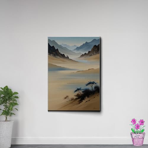 Japanese Wall Art, Minimalist Wall Art, Neutral Abstract Art, Modern Minimalist, Zen Wall Art, Zen Printed Wall Art, Japanese Art Print, Modern Decor Canvas, Arts