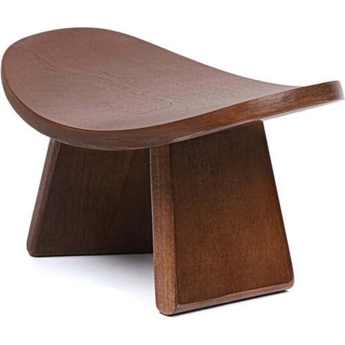 Meditation Bench, Wooden Kneeling Stool with Travel Bag, Portable Yoga Auxiliary Stool, Multifunctional Ergonomic Seat, Detachable Comfort Chair, for Yoga, Prayer, Meditation - size: Large