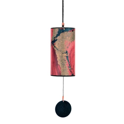 Zaphir Chimes Includes 1 Chime/Tuned According to the 5 Seasons & Elements of FengShui - size: One Size, style: Twilight: Garnet