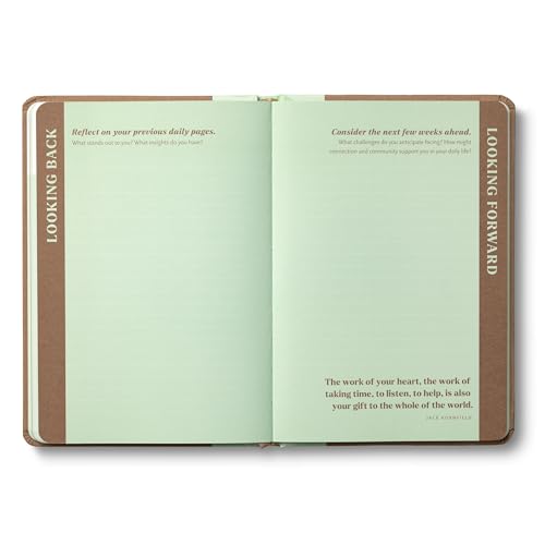 Compendium – Connection Every Day Guided Journal: A Daily Practice for Community and Self-Reflection – A 5-Minute-a-Day Personal Growth Notebook – An Inspiring Daily Journal for Forming New Habits