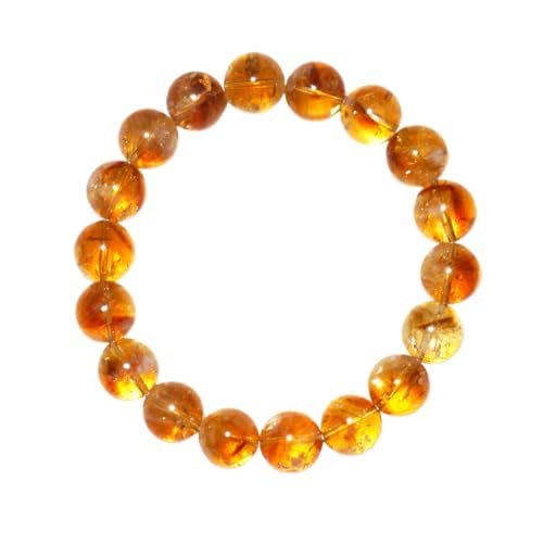 Single-pack of pure gemstone bracelets… - color: Citrine-12