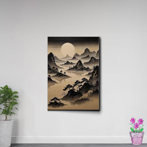 Japanese Wall Art, Minimalist Wall Art, Neutral Abstract Art, Modern Minimalist, Zen Wall Art, Zen Printed Wall Art, Japanese Art Print, Art Print, Wall