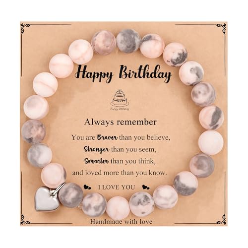 Beaded Bracelets, Natural Stone Bead Bracelet - color: LCS Multicolour 21416