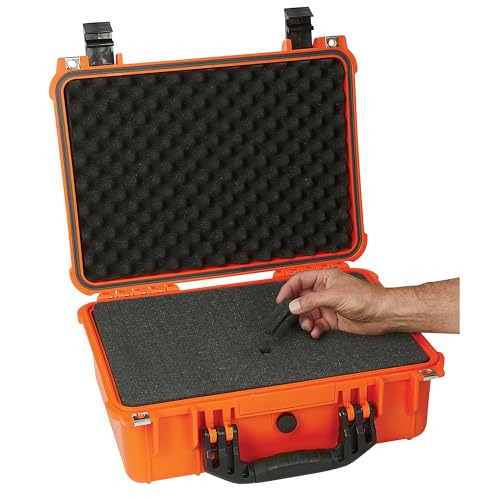 Strongway Plastic Waterproof Storage Case - color: Orange
