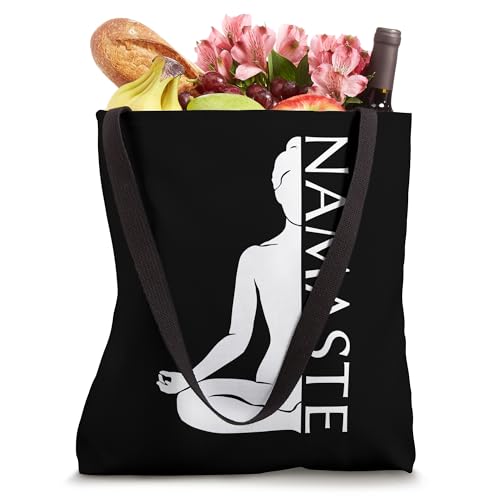 MEDITATION NAMASTE YOGA Tote Bag