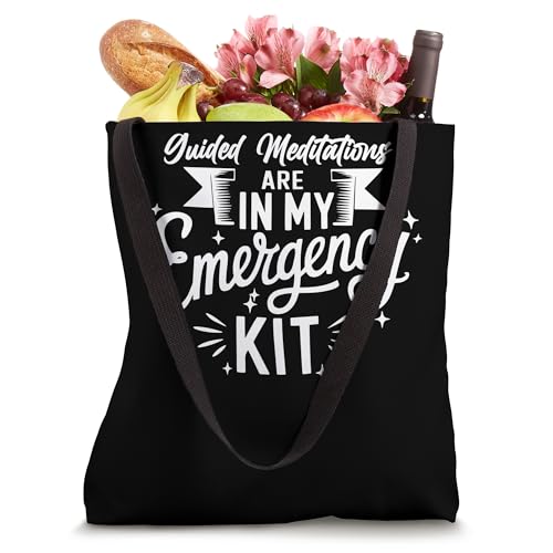 Guided Meditations in Emergency Kit Tote Bag