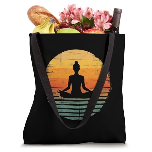 Vintage Meditation Tote Bag