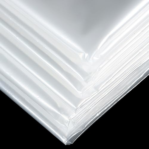 Extra Large Plastic Storage Bags 79 x 99 inches Huge Clear Giant Storage Bags Perfect for Moistureproof, Dustproof, Business Packing, Industry or Agriculture Use and More (5 Pack) - size: 79 x 99"