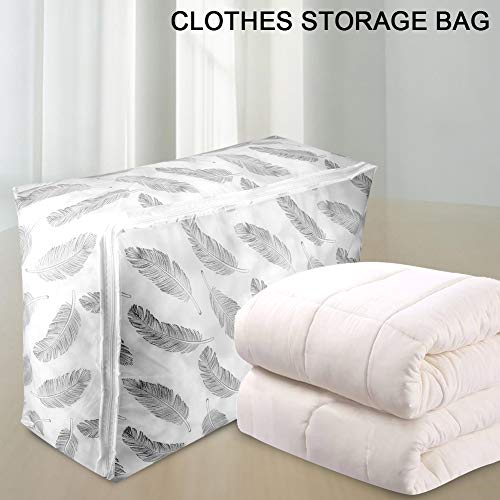 Foldable Storage Bag for Clothes Storage Bag, Foldable Clothes - Quilt and Sweater Box - for Travel (#4)