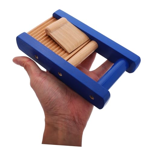 Toddmomy Wooden Scraper Board Safe and Musical Instrument for Early Education Promotes Creativity and Group Play Classrooms and Daycares