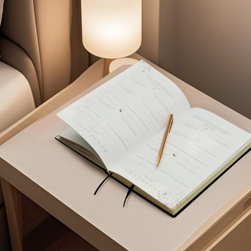 Gratitude Journal for Women & Men – Daily Mindfulness Journal with Positivity Tracker, Happiness Exercises, and Guided Reflective Writing – Self-Care Journal for Personal Growth (Black) - color: Black
