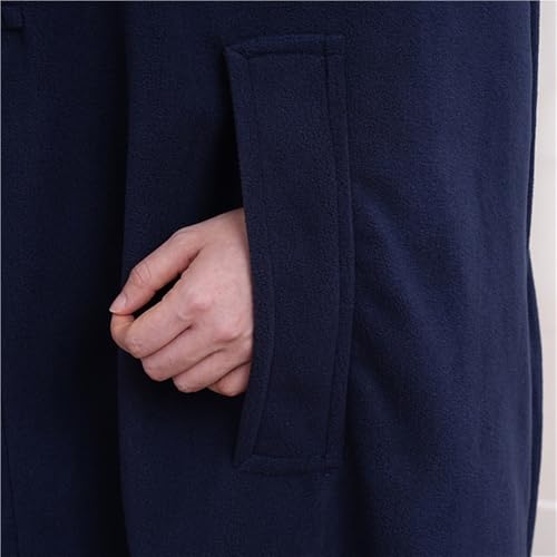 Unisex Meditation Buddhist Cloak Warm Plush Meditation Outerwear Meditation Prayer Outfit Coat Traditional Monk Robe - color: Gray, size: Small