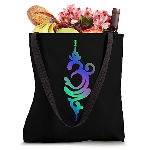 Breathe Symbol Meditation Yoga Chakra Mindfulness Hinduism Tote Bag