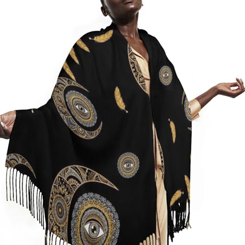 Big Oversized Long Scarves Pashmina Shawl Wrap Women gifts - color: Picture (641)