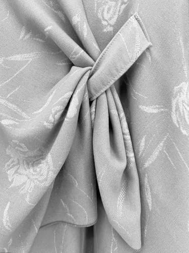 Women's Elegant Shawl Wraps, Soft Open Front Poncho Cape, Reversible Casual Cardigan Shawls for Gift Travel - color: Pearl Gray