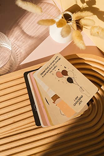 The Know Collection Dreamer's Deck Affirmation Cards, 40 Positive Daily Affirmations for Mindfulness and Motivation, Inspirational Oracle Deck for Self-Care and Manifestation, Birthday Gift for Mom