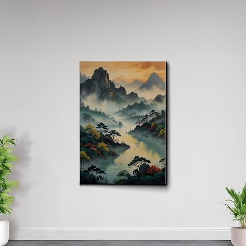 Japanese Wall Art, Minimalist Wall Art, Neutral Abstract Art, Modern Minimalist, Zen Wall Art, Zen Printed Wall Art, Japanese Art Print, Canvas Prints, Decor