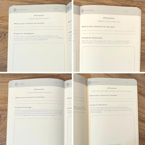 Liberate Daily Gratitude Journal – Guided Mental Fitness Journal for Self-Care, Reflection with Prompts – Undated, 90-Day, Daily Journal - As Seen on Shark Tank