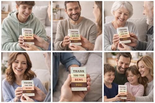 Isaac Liev 50 Positive Affirmations for Women & Men Mindful Heartfelt Messages, Thank You Appreciation thoughtful Cards Gift Uplifting Reminder Kind words, Self-Care Gratitude, thinking of you cards - style: Thank You Affirmations