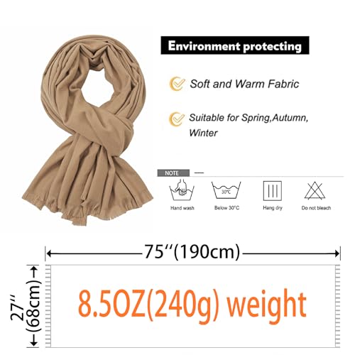 Shawl Wraps for Women Pashmina Shawls and Wraps for Evening Dresses Large Soft Scarf Winter Scarf Wedding Shawl… - color: Bronze