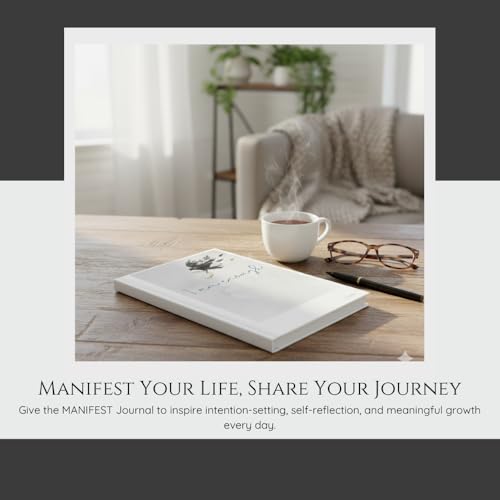 "I Am Enough" Mindfulness & Meditation Journal | Matte Hardcover Daily Journal | Inspirational Self-Care Notebook for Confidence, Healing & Personal Growth | Guided Writing Journal for Women