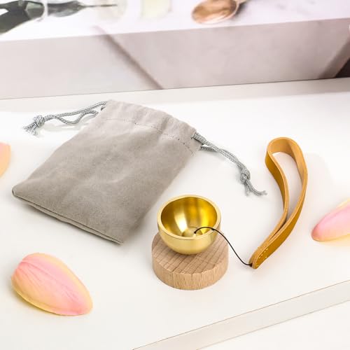 1PCS Mini singing bowl set, suitable for yoga, meditation and relaxation, mindfulness, chakra healing,Creates Beautiful Sound for Healing, Meditation & Relaxation, Gift for Men and Women (Mini size)