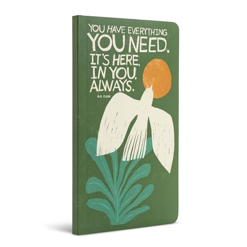 Compendium Softcover Journal – You have everything... – A Write Now Journal with 128 Lined Pages, 5" W x 8" H - color: Everything Green