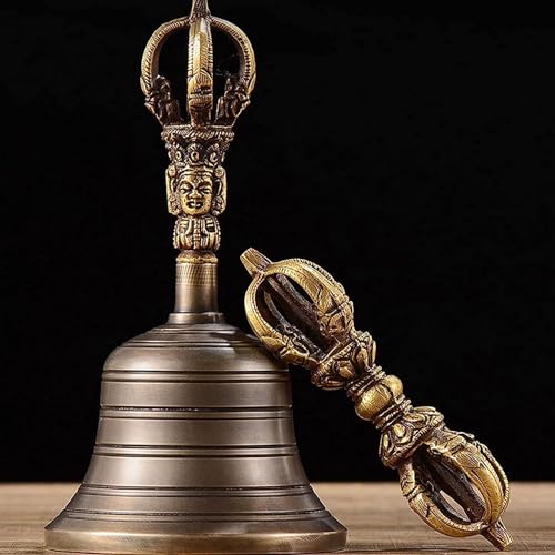 Tibetan Buddhist Meditation Bell For Home Decoration For Meditation, Prayer, Reiki, Clarity