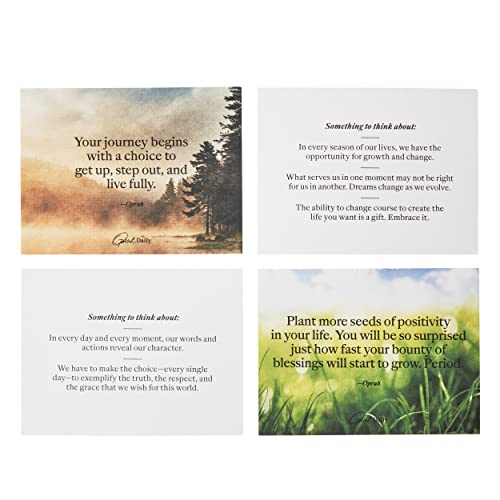 Oprah's The Life You Want™ Daily Inspiration Cards!